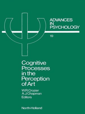 cover image of Cognitive Processes in the Perception of Art